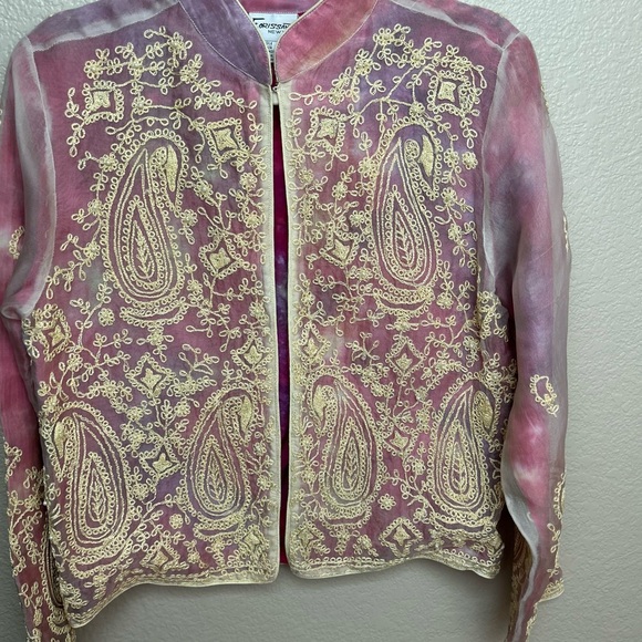 Embellished Evening/Chic-casual Jacket - Picture 1 of 12